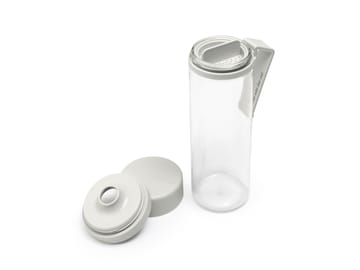 Botella de agua con Mantaro Make & Take 0,5 L - gris claro - Brabantia