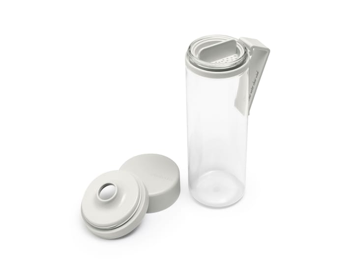 Botella de agua con Mantaro Make & Take 0,5 L, gris claro Brabantia