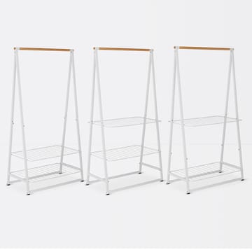 Burro para ropa Linn, grande - Blanco - Brabantia