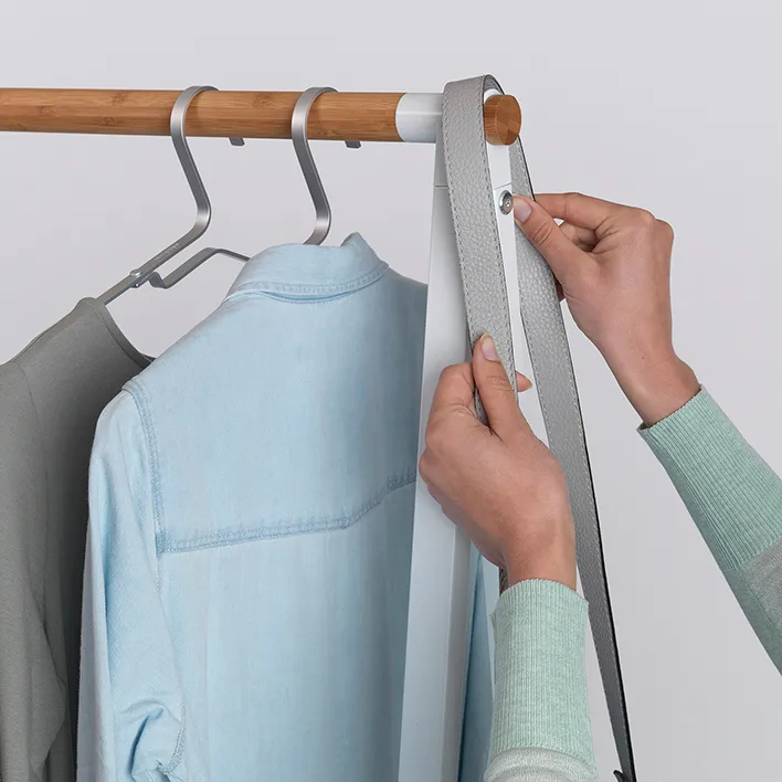 Burro para ropa Linn, grande, Blanco Brabantia