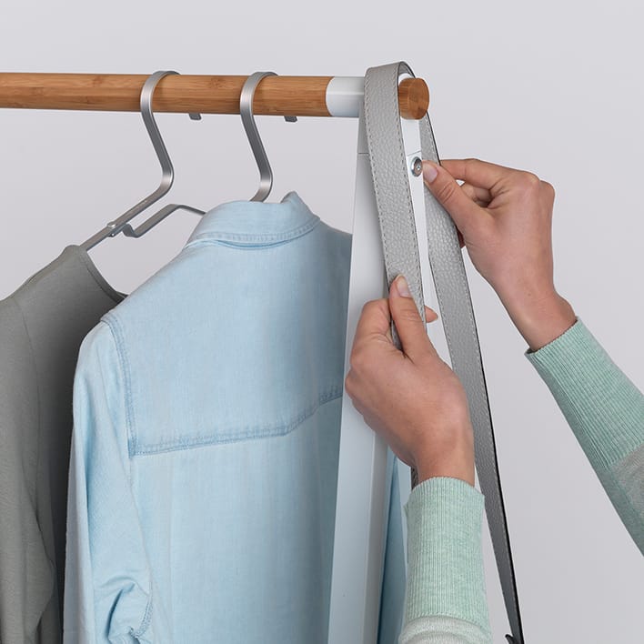 Burro para ropa Linn, grande, Blanco Brabantia