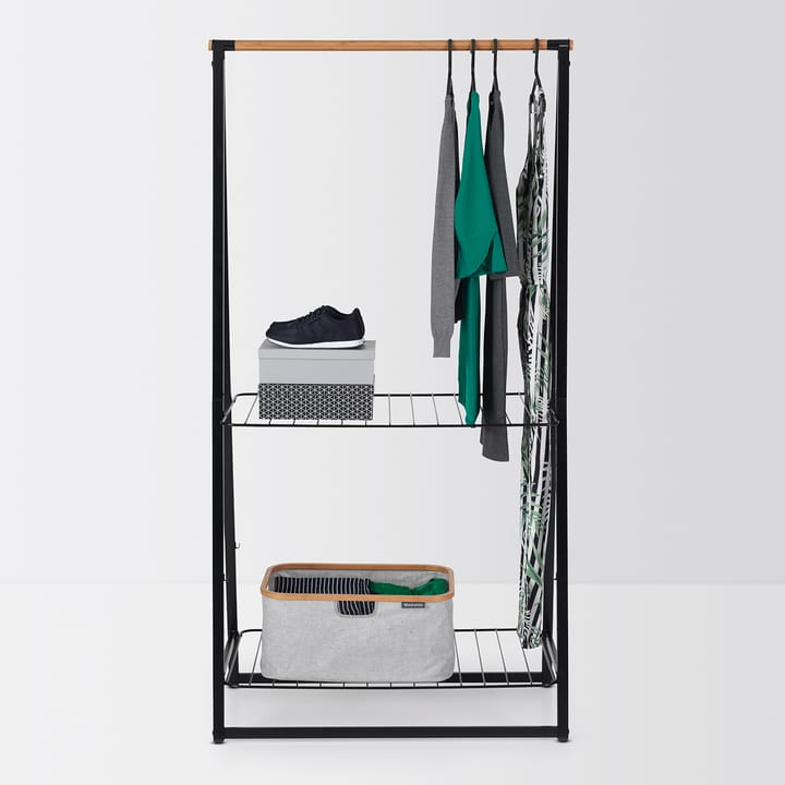 Burro para ropa Linn, grande, Negro Brabantia