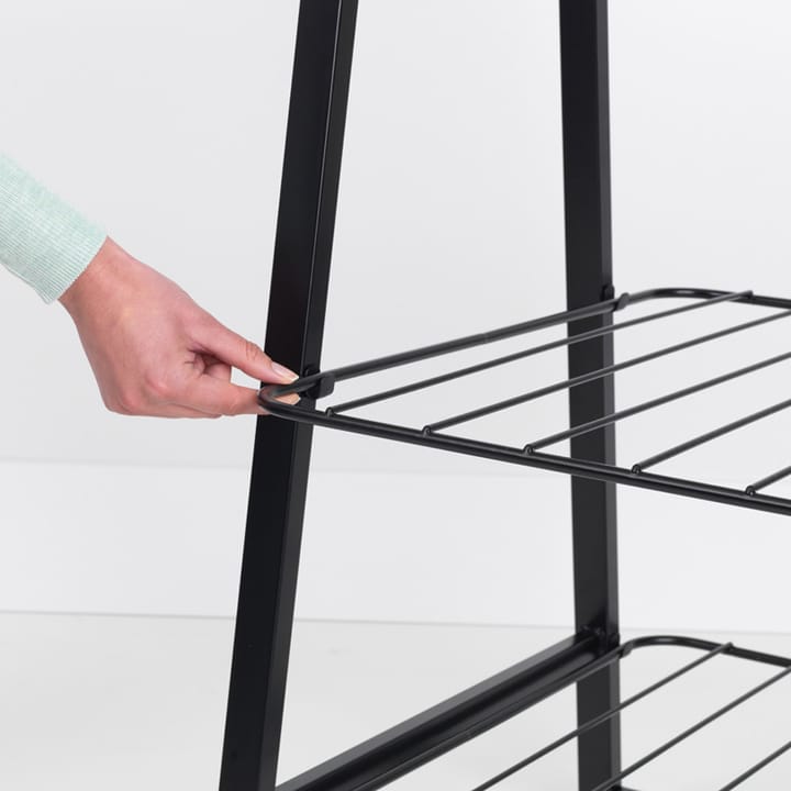 Burro para ropa Linn, pequeño, Negro Brabantia