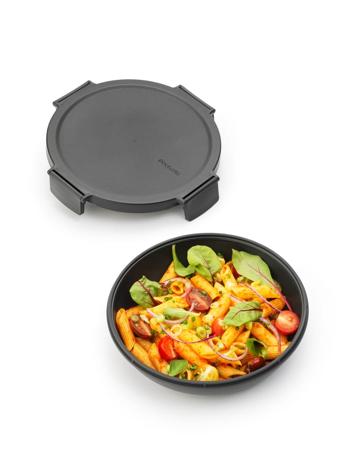 Caja para almuerzo Make & Take 1 L, gris oscuro Brabantia
