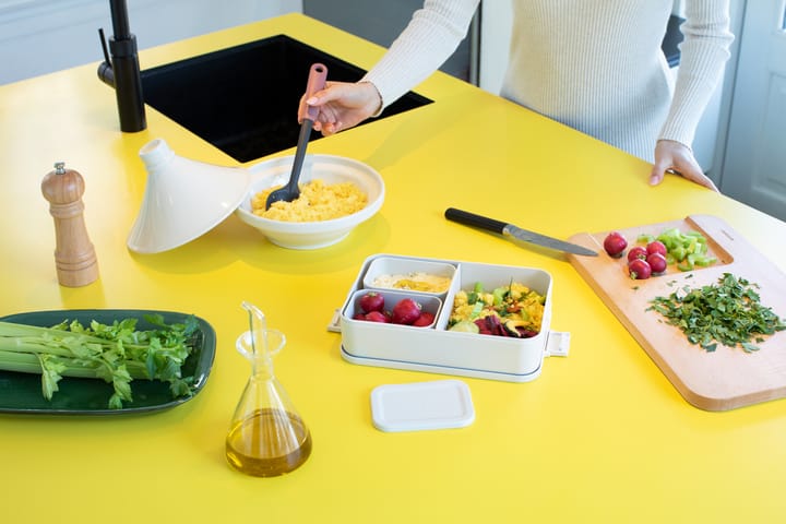 Caja para almuerzo Make & Take Bento grande 2 L, gris claro Brabantia