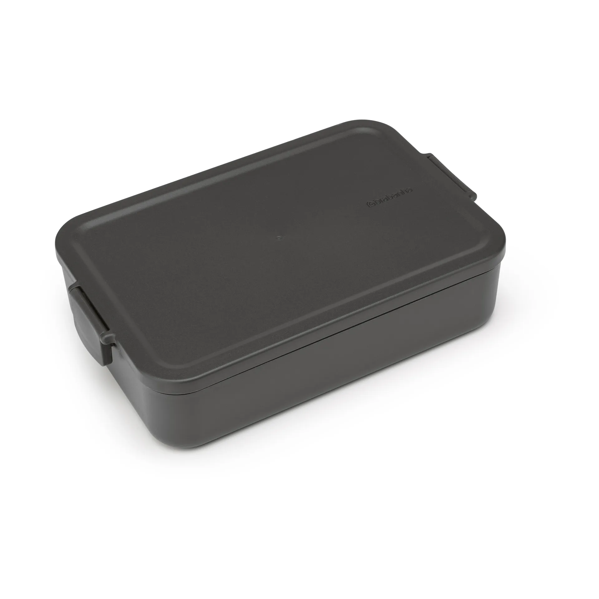 Caja para almuerzo Make & Take Bento grande 2 L, gris oscuro Brabantia