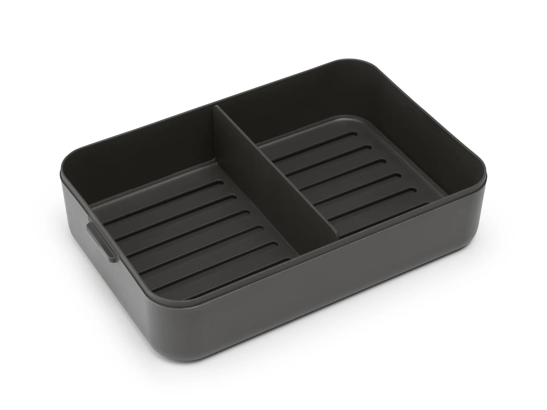 Caja para almuerzo Make & Take Bento grande 2 L, gris oscuro Brabantia