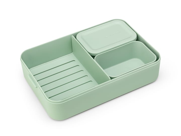 Caja para almuerzo Make & Take Bento grande 2 L, Jade Green Brabantia