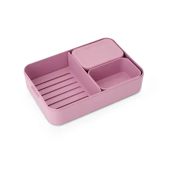 Caja para almuerzo Make & Take Bento grande 2 L - Lilac Pink - Brabantia