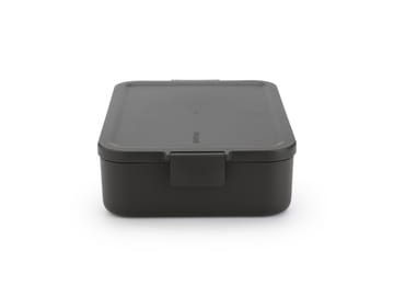 Caja para almuerzo Make & Take grande 2 L - gris oscuro - Brabantia