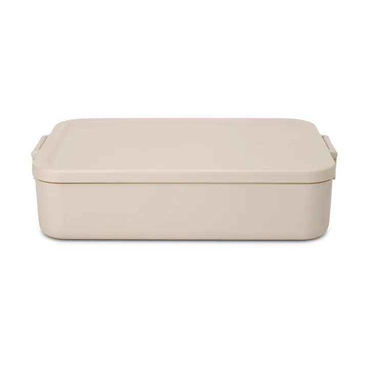 Caja para almuerzo Make & Take grande 2 L - Soft Beige - Brabantia