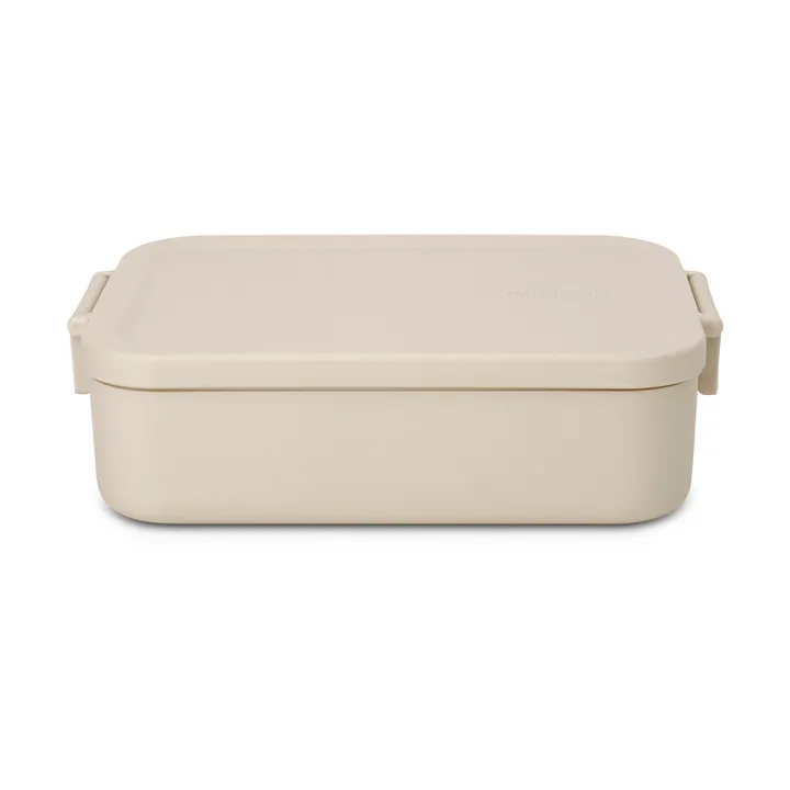 Caja para almuerzo Make & Take mediana 1,1 L - Soft Beige - Brabantia