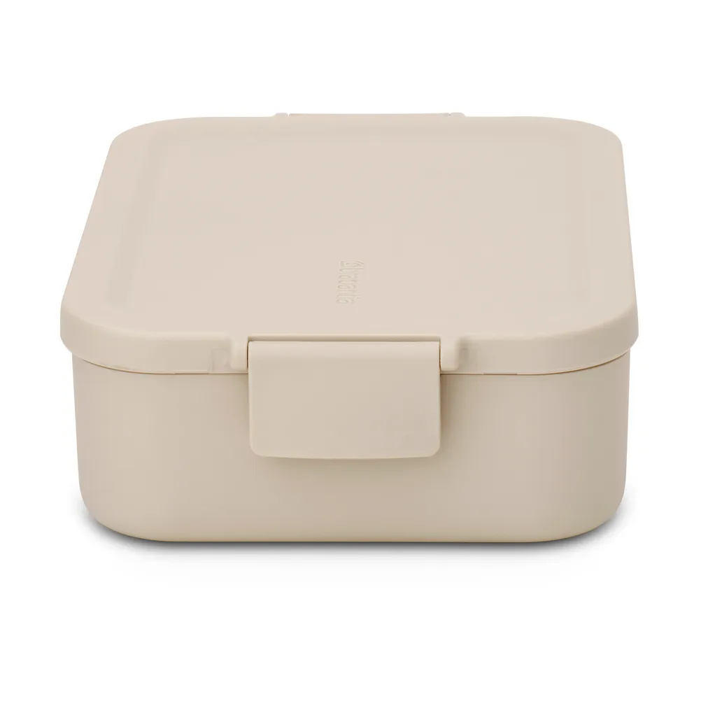 Caja para almuerzo Make & Take mediana 1,1 L, Soft Beige Brabantia