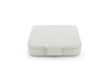 Caja para almuerzo Make & Take plana, 1,1 L - gris claro - Brabantia