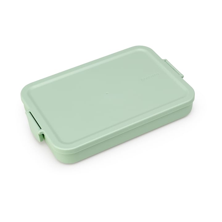 Caja para almuerzo Make & Take plana, 1,1 L - Jade Green - Brabantia