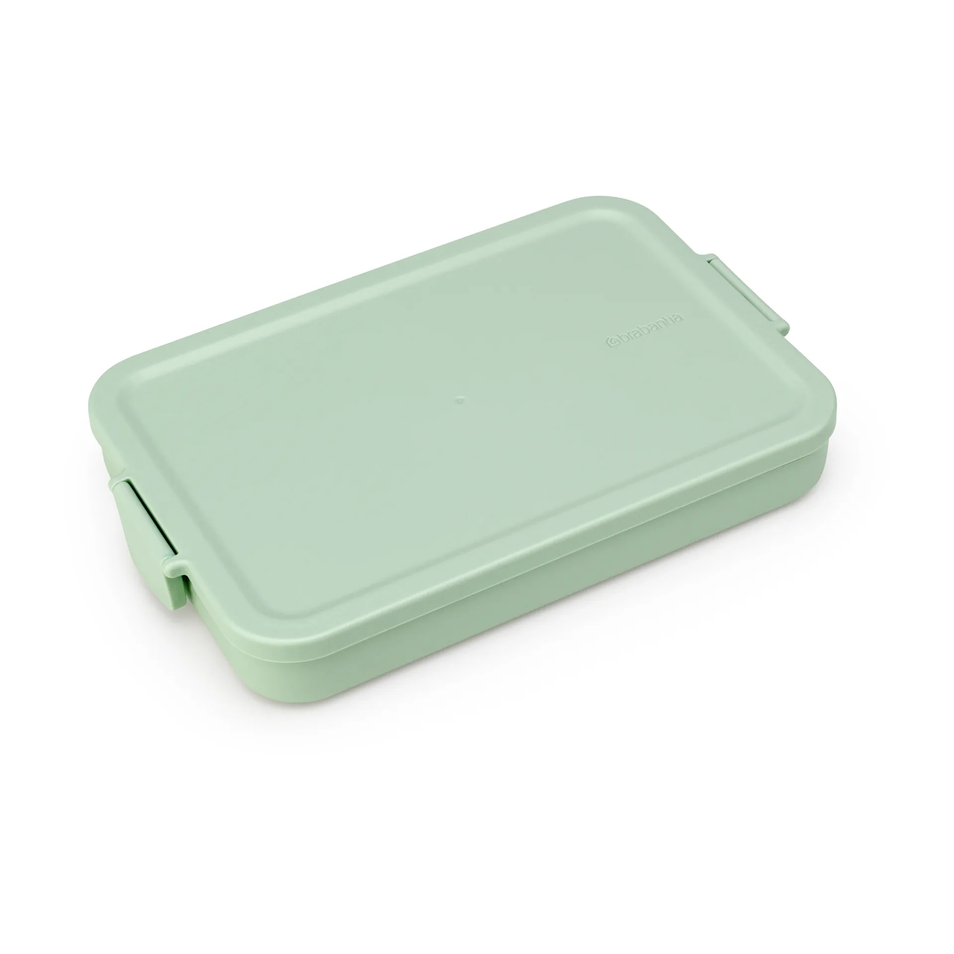 Caja para almuerzo Make & Take plana, 1,1 L, Jade Green Brabantia