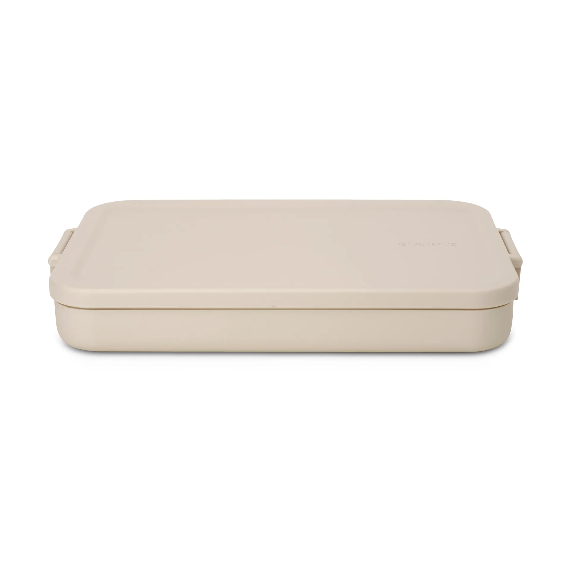 Caja para almuerzo Make & Take plana, 1,1 L, Soft Beige Brabantia