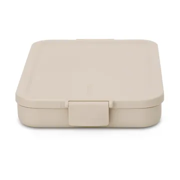 Caja para almuerzo Make & Take plana, 1,1 L - Soft Beige - Brabantia