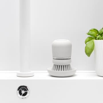 Cepillo para platos con dispensador Brabantia - gris claro - Brabantia