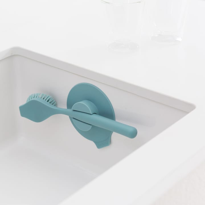 Cepillo para platos con soporte con ventosa Brabantia, menta Brabantia
