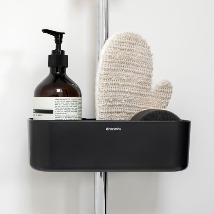 Cesta para ducha ReNew, gris oscuro Brabantia