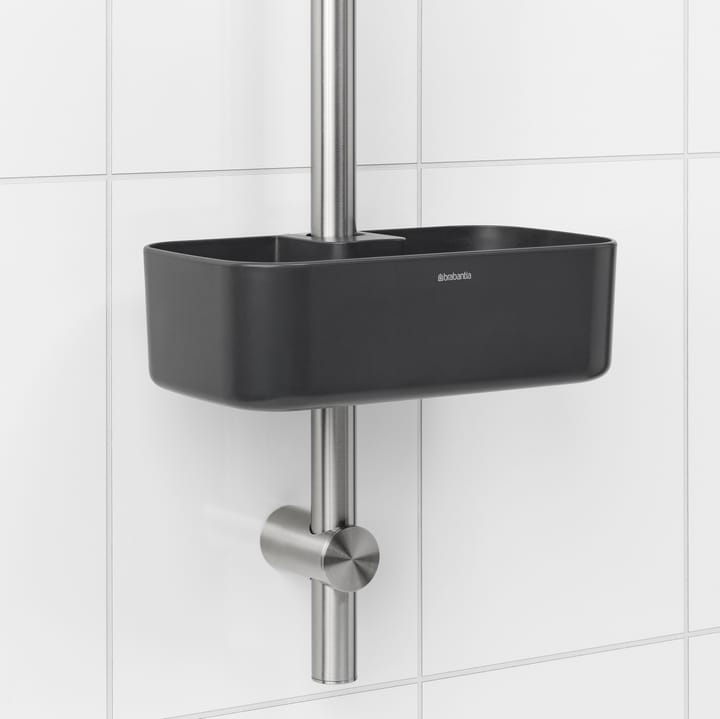 Cesta para ducha ReNew, gris oscuro Brabantia
