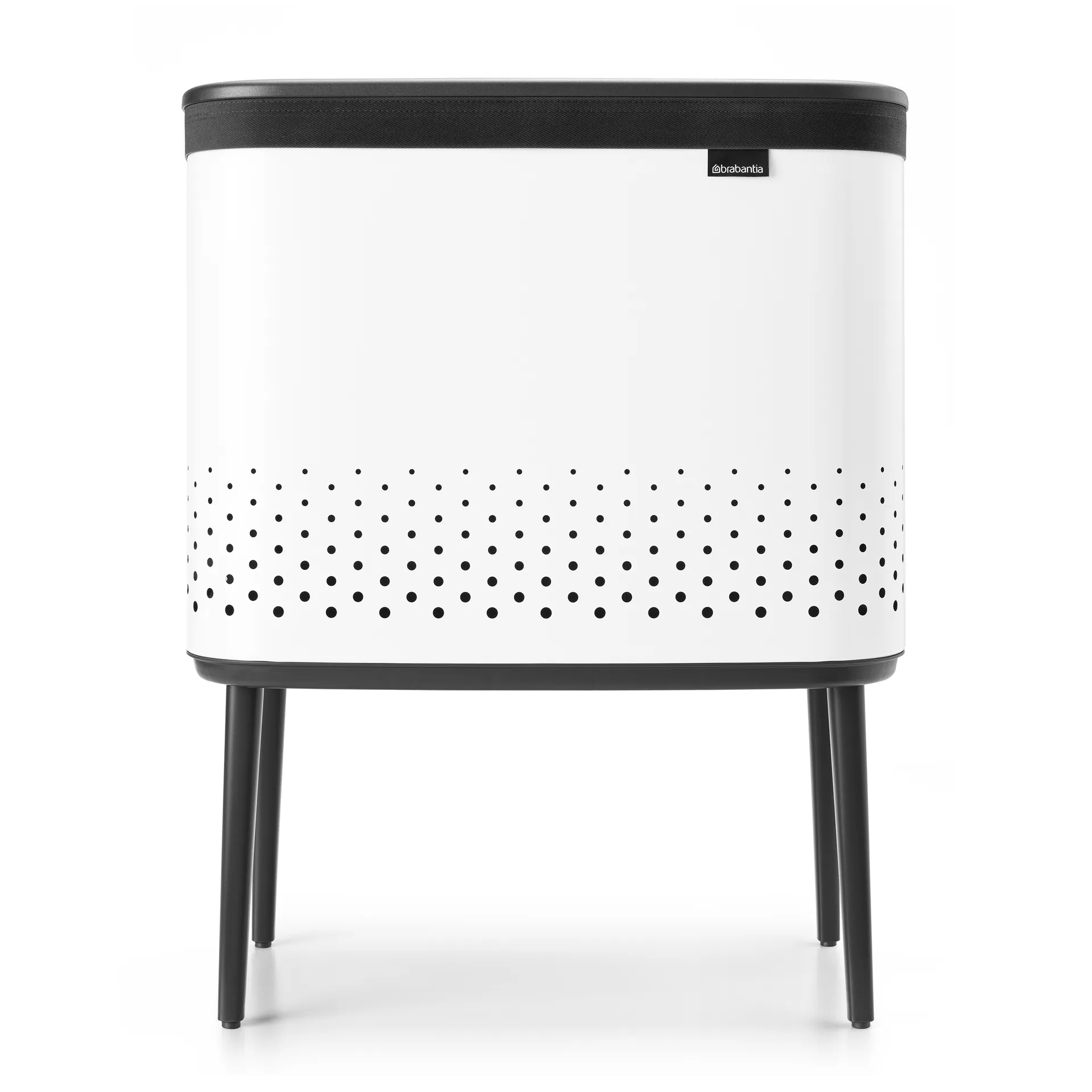 Cesto de la ropa Bo 60 L, blanco Brabantia