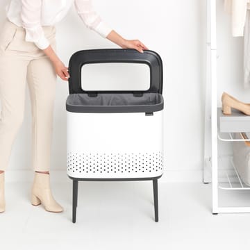 Cesto de la ropa Bo 60 L - blanco - Brabantia