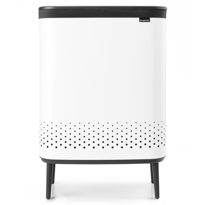 Cesto de la ropa Bo high 2x45 L - blanco - Brabantia