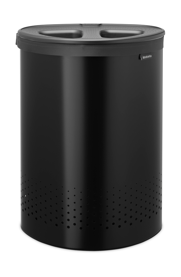 Cesto de lavandería Brabantia selector 55 L - Negro mate - Brabantia