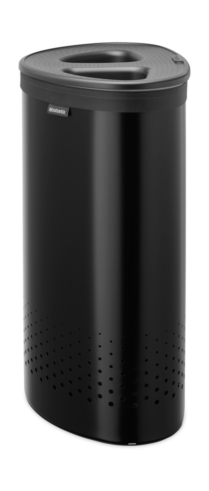 Cesto de lavandería Brabantia selector 55 L - Negro mate - Brabantia