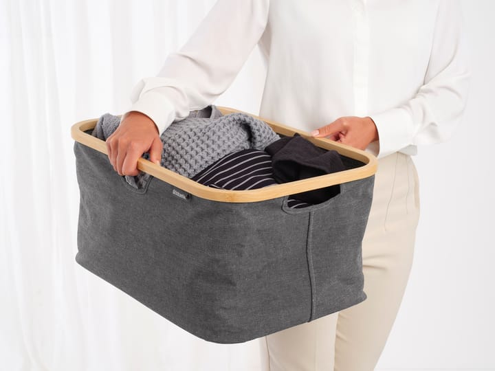 Cesto de ropa plegable Brabantia 40 L, Pepper Black Brabantia