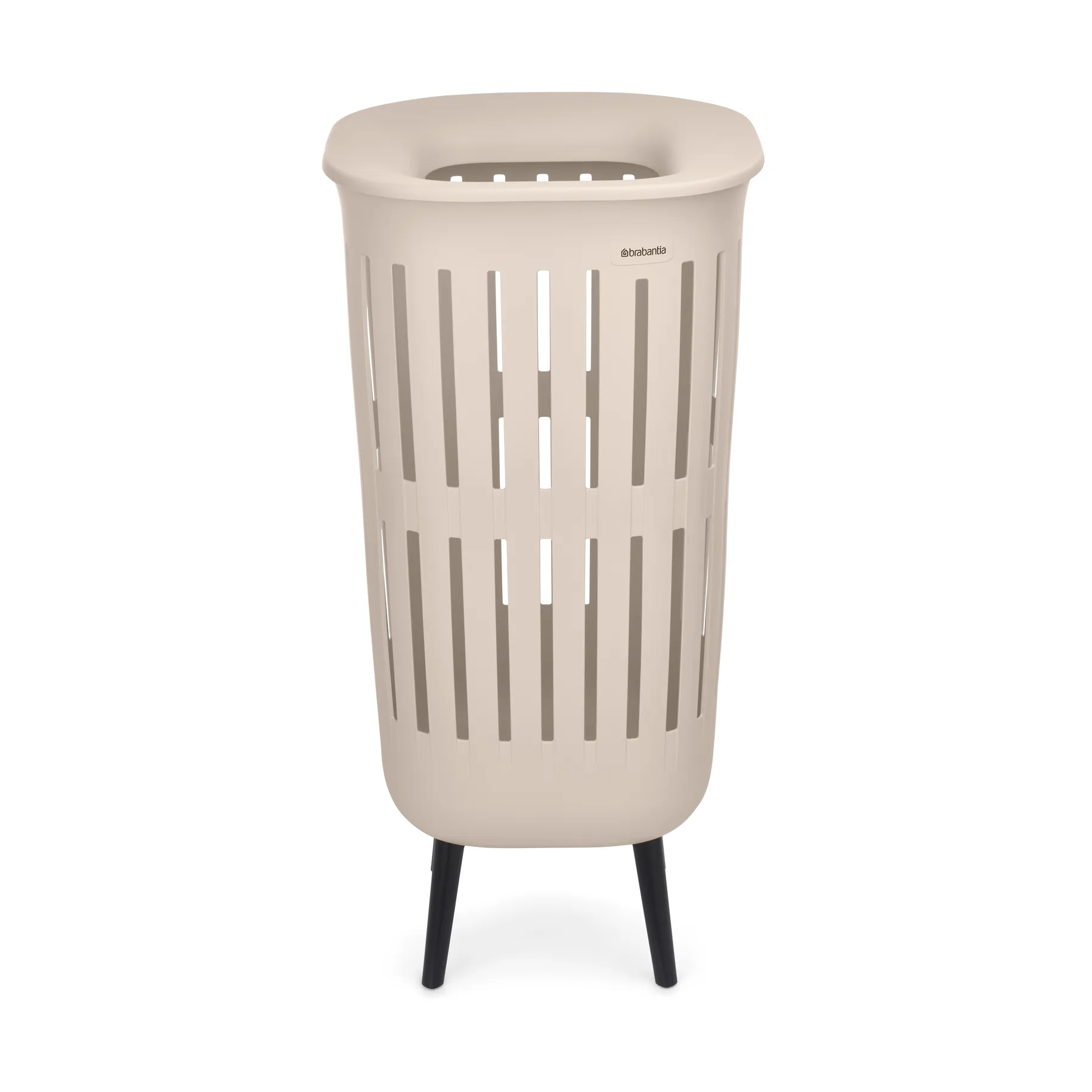 Cesto para la colada Collect-It, Soft Beige, alto, 55 L Brabantia