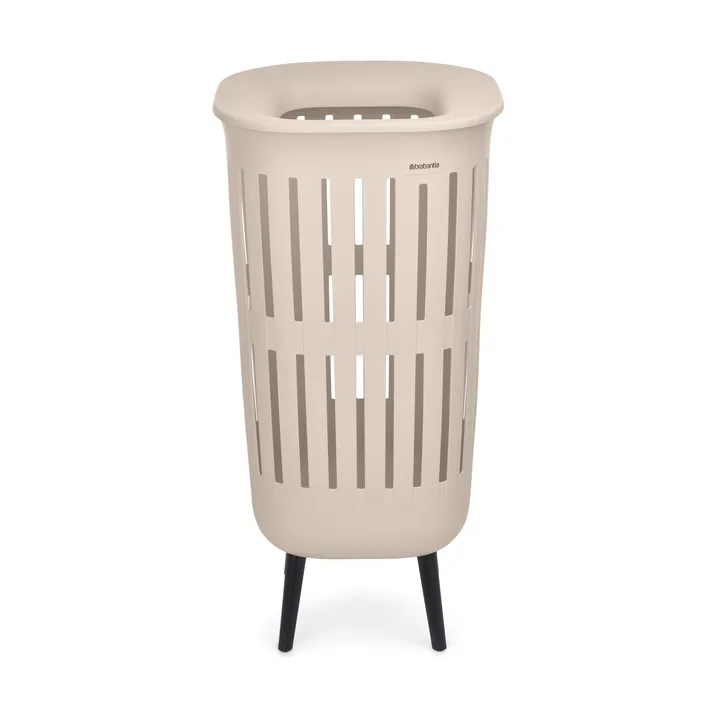 Cesto para la colada Collect-It - Soft Beige, alto, 55 L - Brabantia