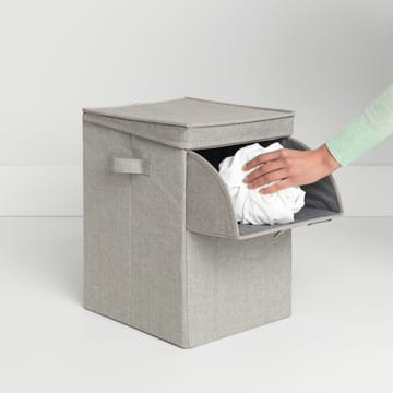 Cesto ropa sucia apilable Brabantia 35L - gris claro - Brabantia