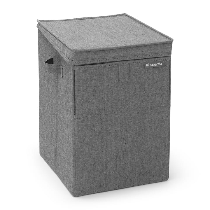 Cesto ropa sucia apilable Brabantia 35L - gris oscuro - Brabantia