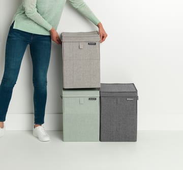 Cesto ropa sucia apilable Brabantia 35L - verde - Brabantia