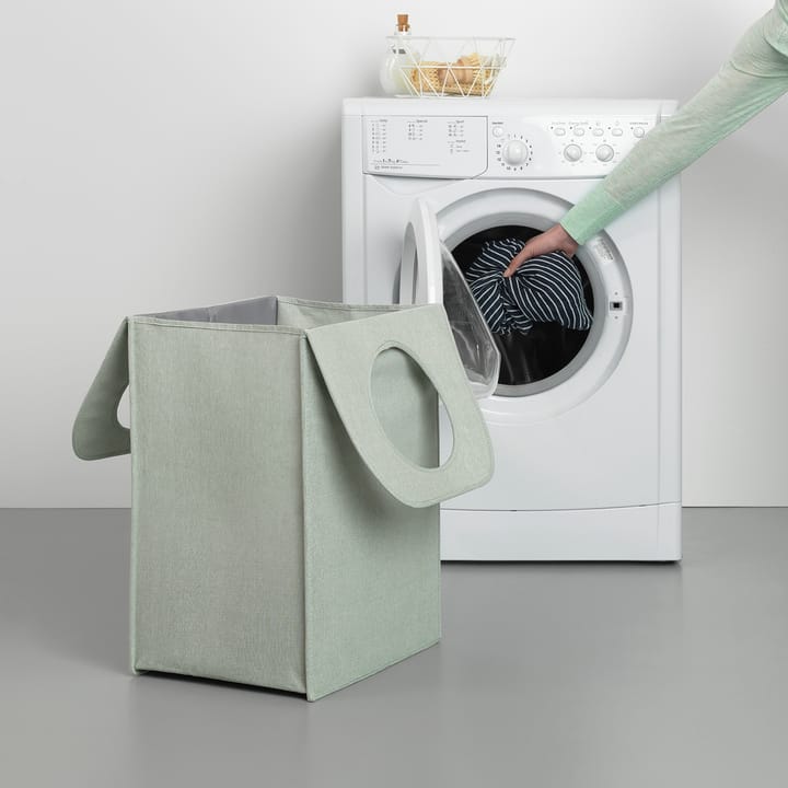 Cesto ropa sucia Brabantia, rectangular 55 L - verde - Brabantia