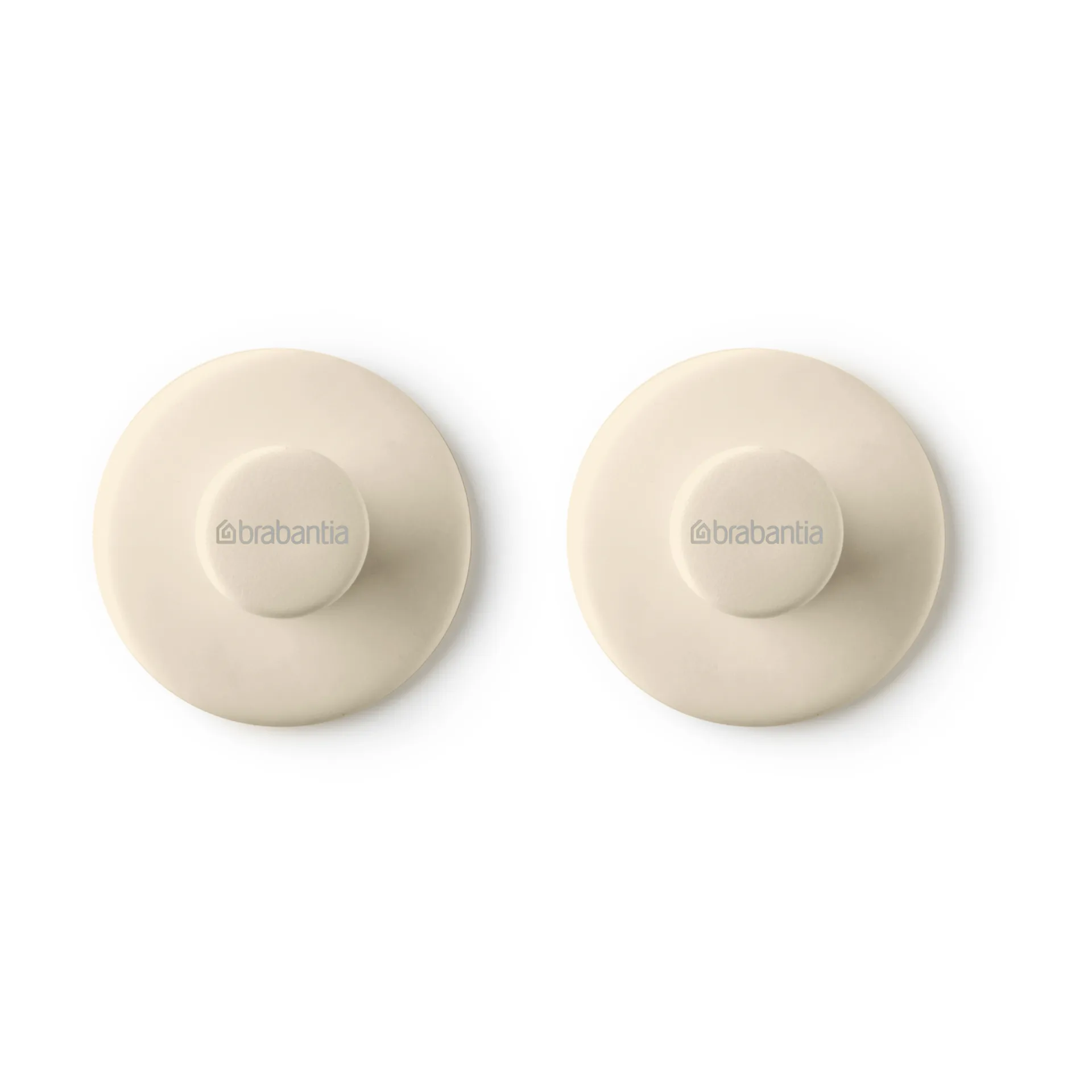 Colgador para toallas Brabantia ReNew 2 unidades, Soft Beige Brabantia