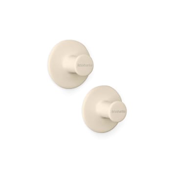 Colgador para toallas Brabantia ReNew 2 unidades - Soft Beige - Brabantia