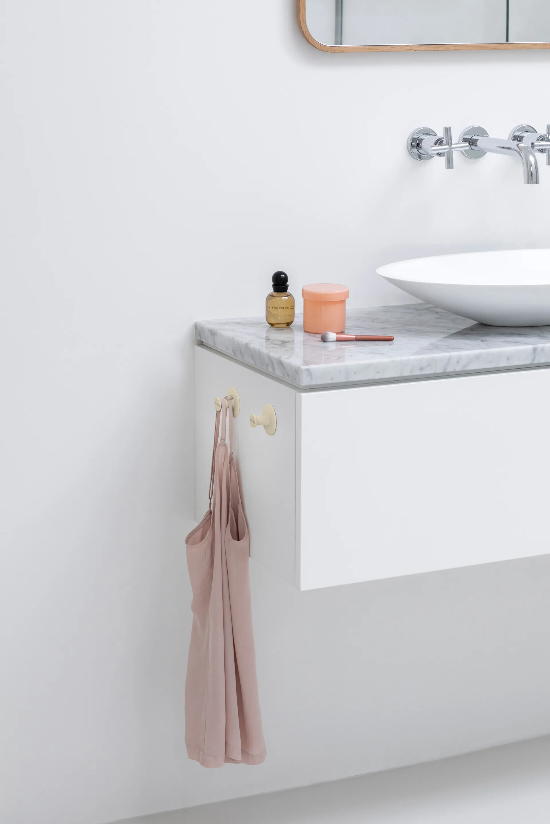 Colgador para toallas Brabantia ReNew 2 unidades, Soft Beige Brabantia