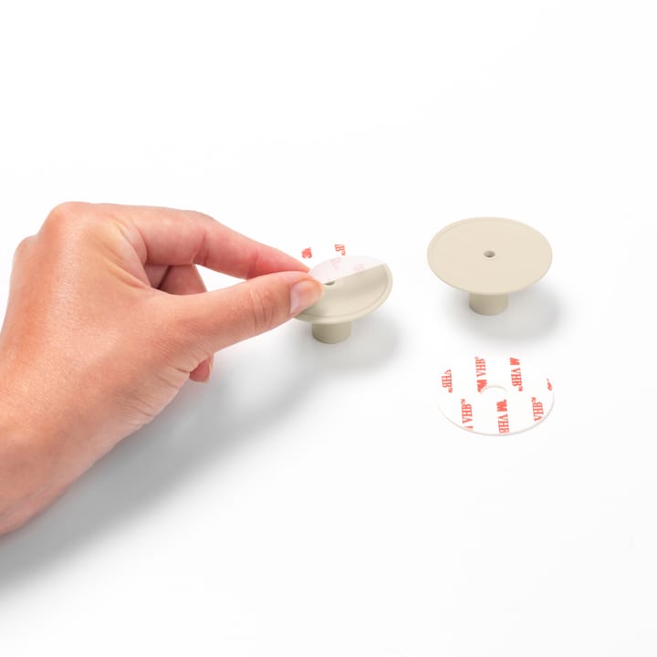 Colgador para toallas Brabantia ReNew 2 unidades, Soft Beige Brabantia