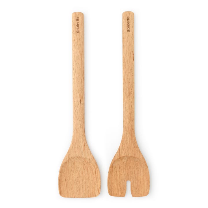 Cubiertos de madera para servir ensalada Profile - madera de haya - Brabantia