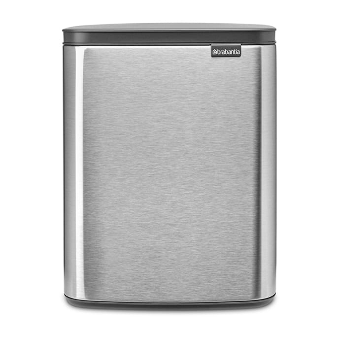 Cubo de basura Bo 12 L - Acero cepillado mate - Brabantia