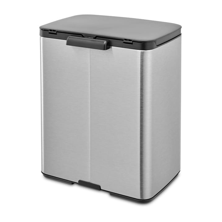 Cubo de basura Bo 12 L, Acero cepillado mate Brabantia
