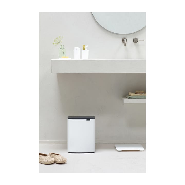 Cubo de basura Bo 12 L, Blanco Brabantia