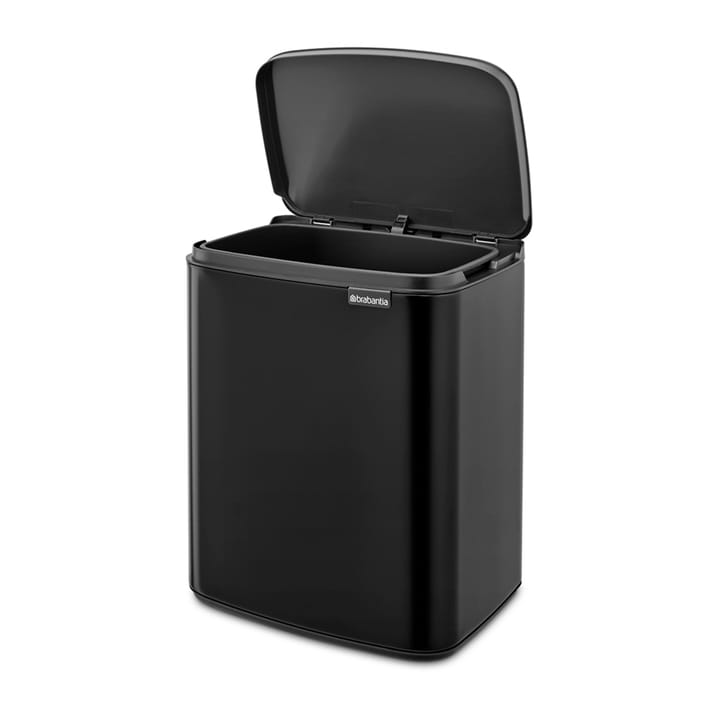 Cubo de basura Bo 12 L, Matte black Brabantia