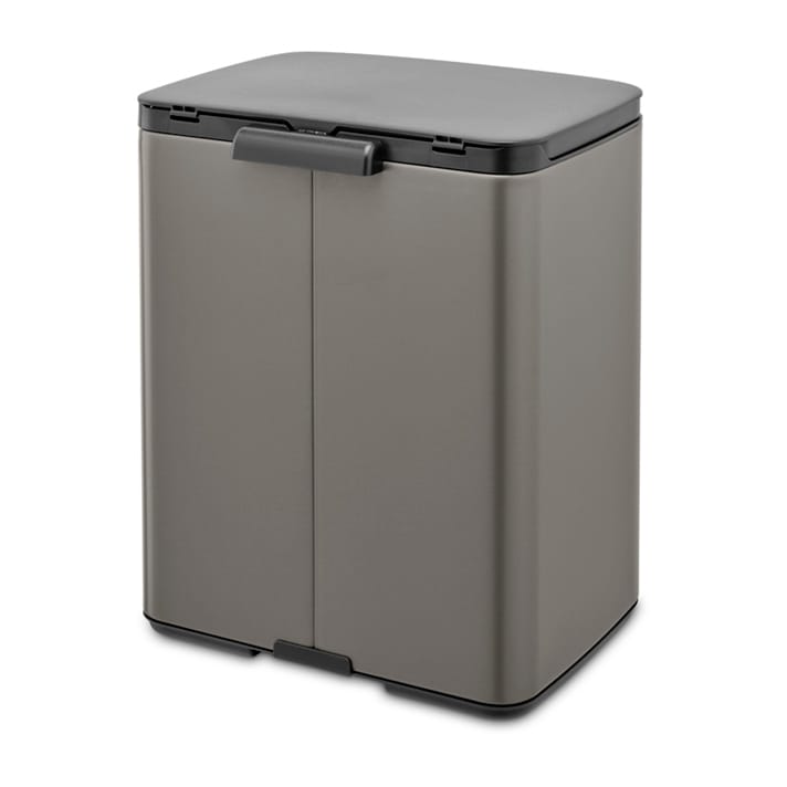Cubo de basura Bo 12 L, Platinum Brabantia