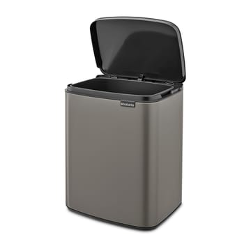 Cubo de basura Bo 12 L - Platinum - Brabantia