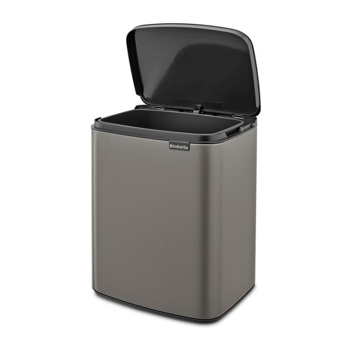Cubo de basura Bo 12 L - Platinum - Brabantia